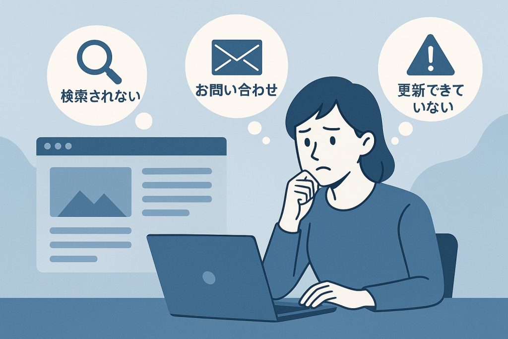 WEBサイト改善_イラスト